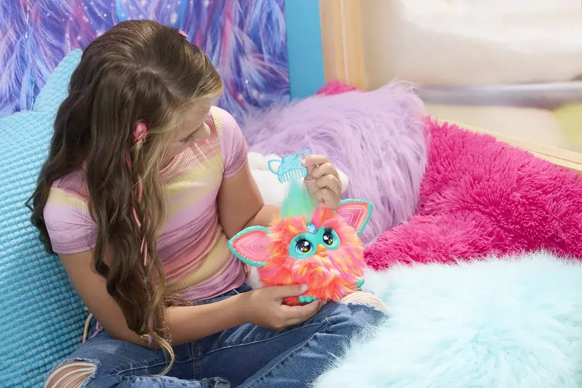 Інтерактивна іграшка Furby Кораловий, F6744 — фото 9