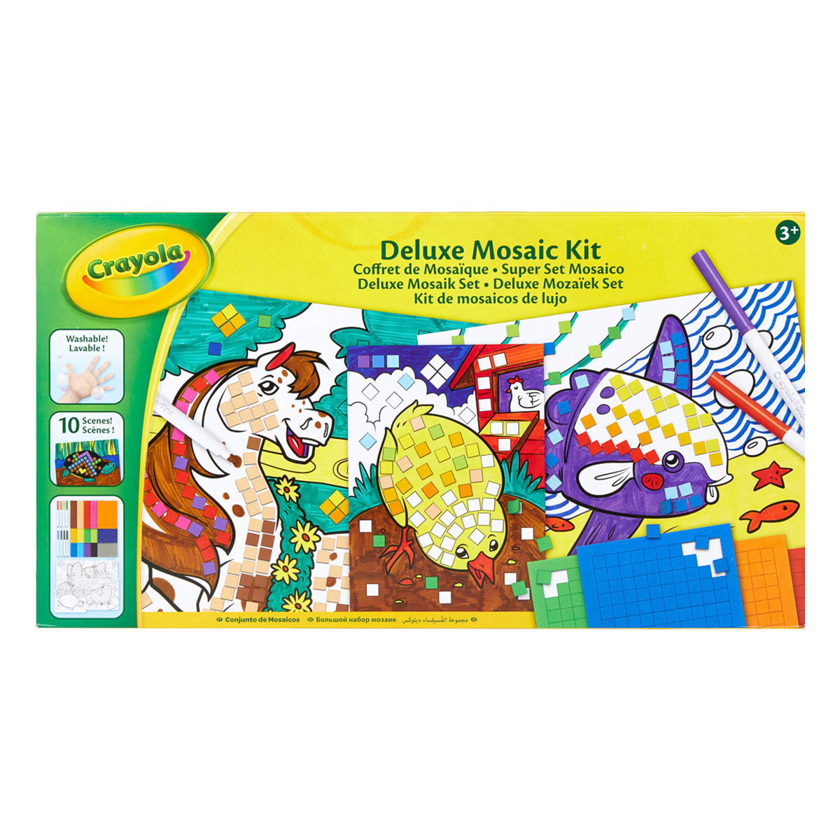 Набір для творчості Crayola Deluxe Створи свою мозаїку, 256473.006