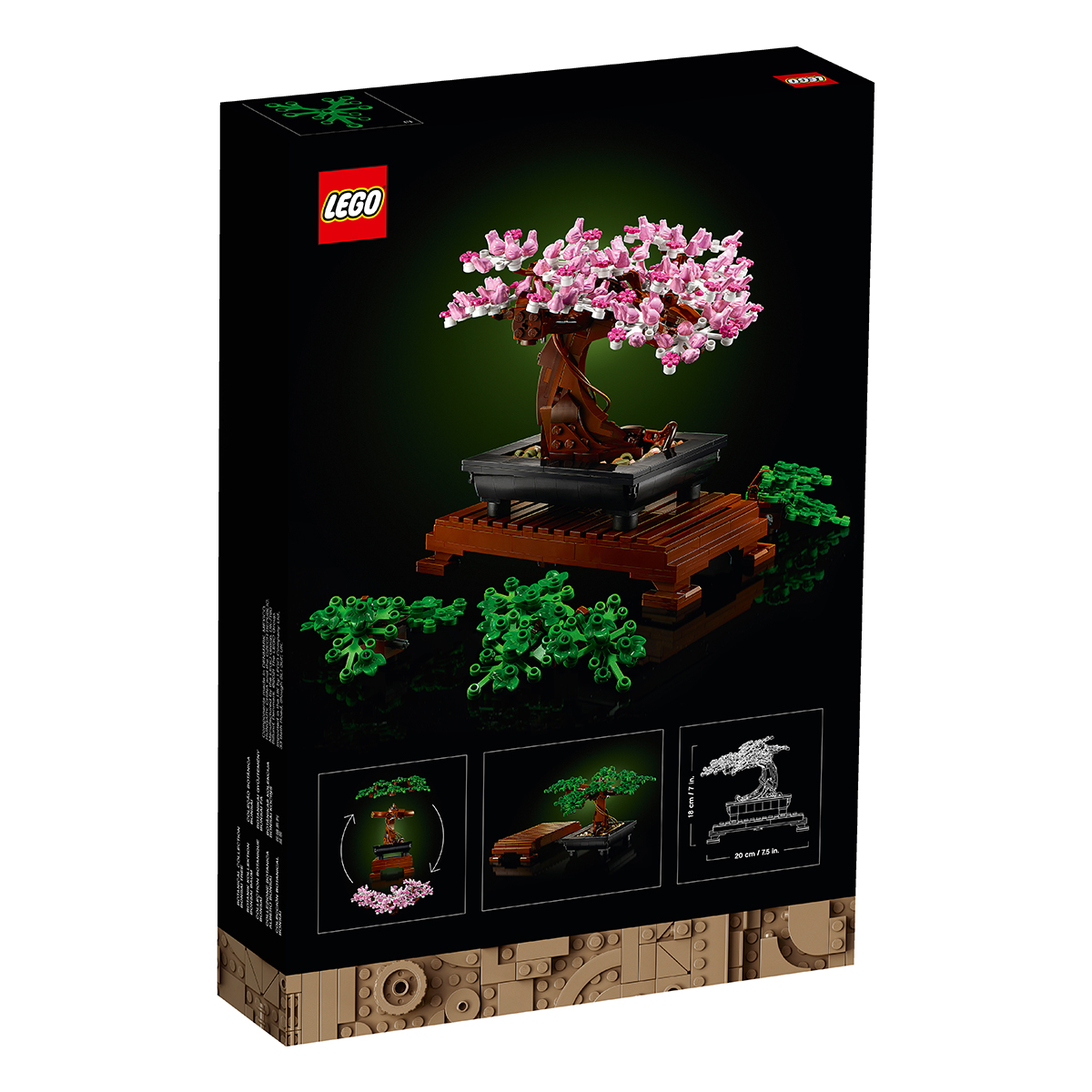 LEGO Botanical Collection Дерево бонсай 10281 — фото 3