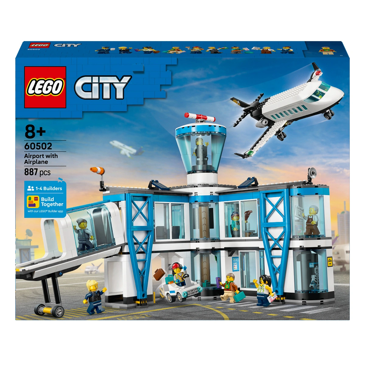 LEGO My City Аеропорт із літаком 60502