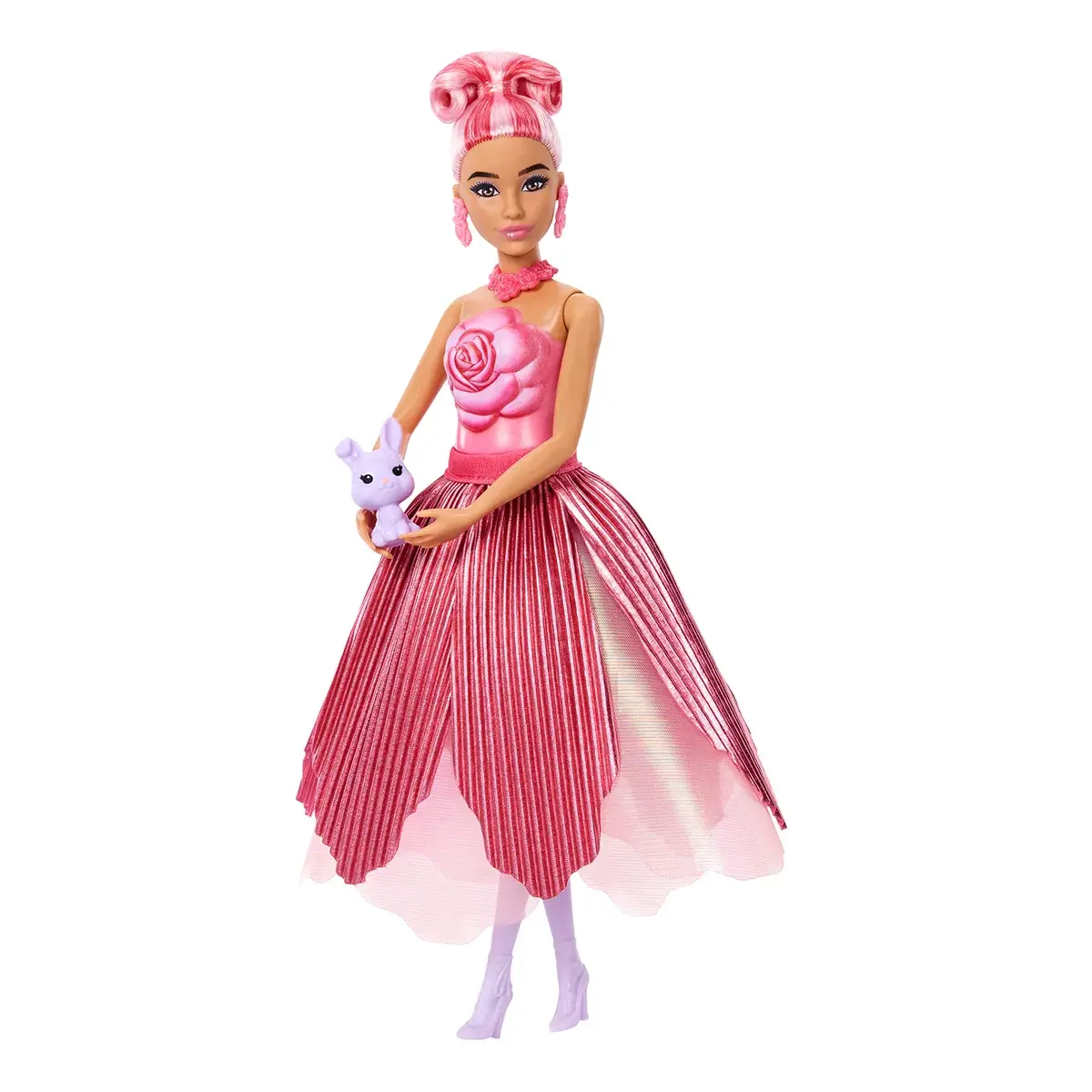 Набір-сюрприз з лялькою Barbie Color Reveal Petal Pop Червона троянда (JMF59) — фото 3
