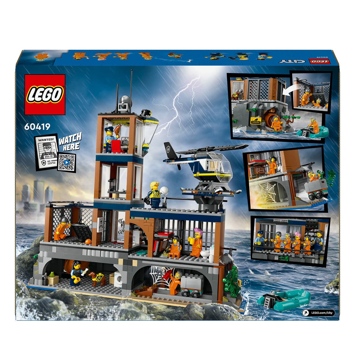 LEGO City Поліцейський острів-в'язниця 60419 — фото 9