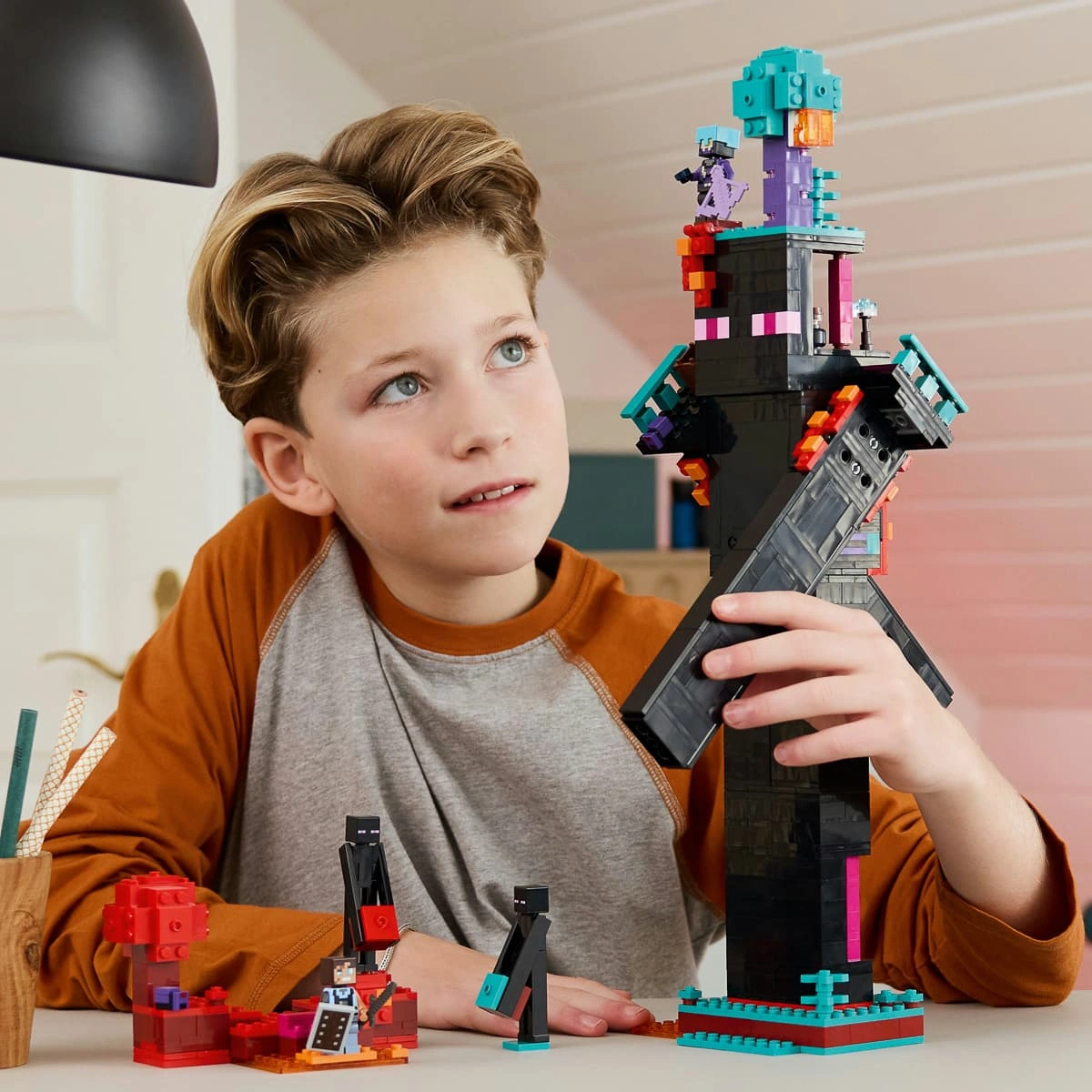 LEGO Minecraft Вежа Ендермена 21279 — фото 2