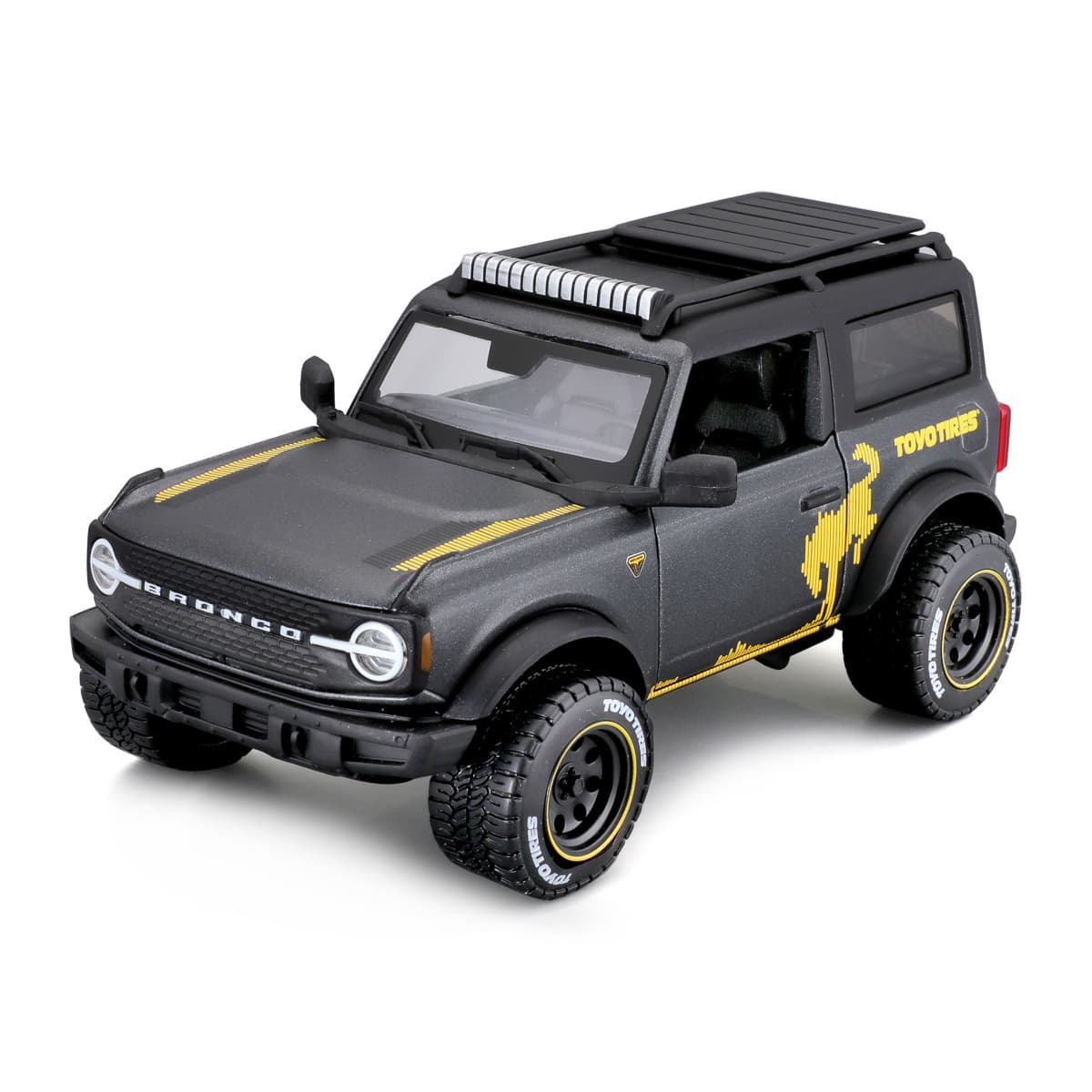 Машинка Maisto Ford Bronco Badlands 1:24, 32541MET.GREY — фото 5