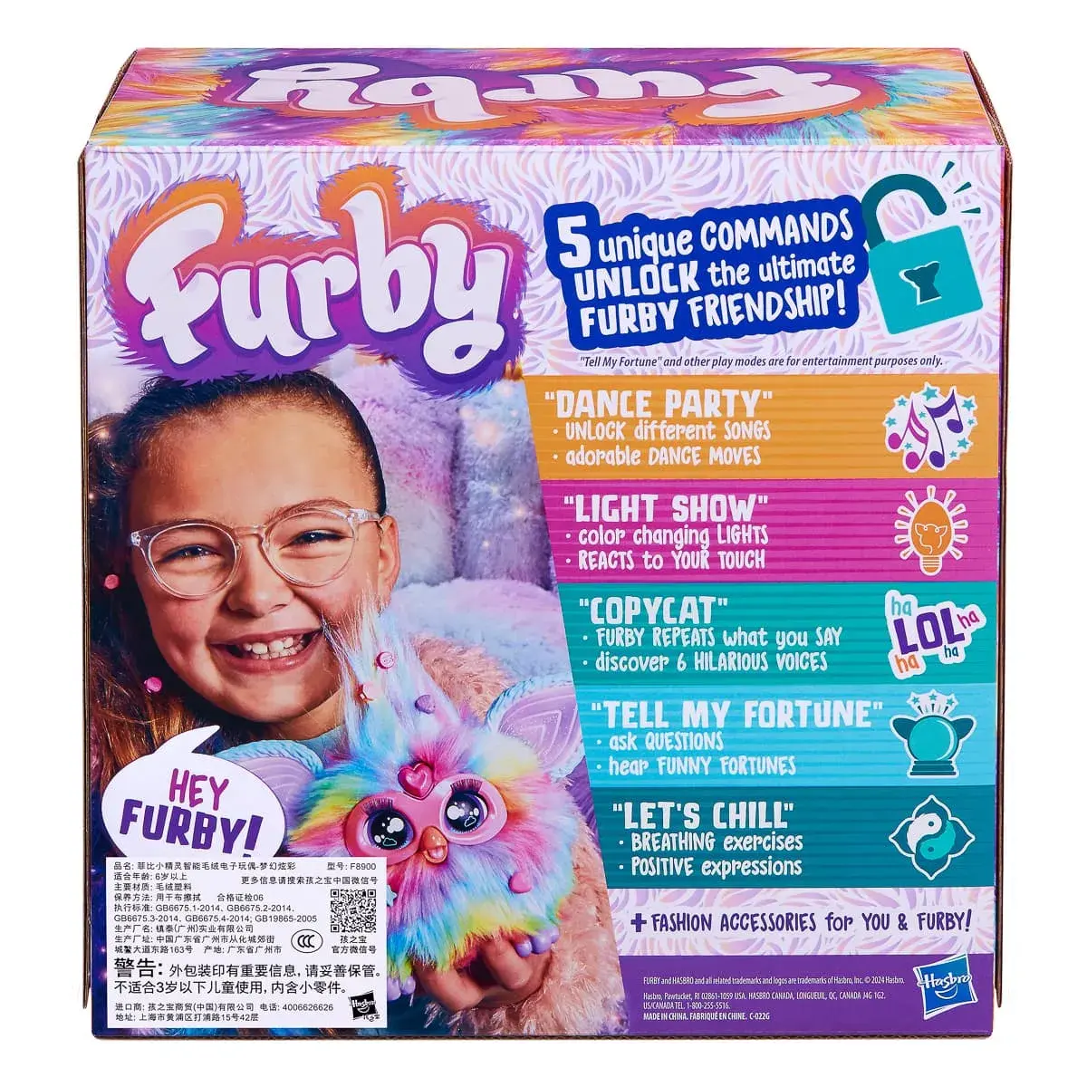 Інтерактивна іграшка Furby Tie Dye, F8900 — фото 3