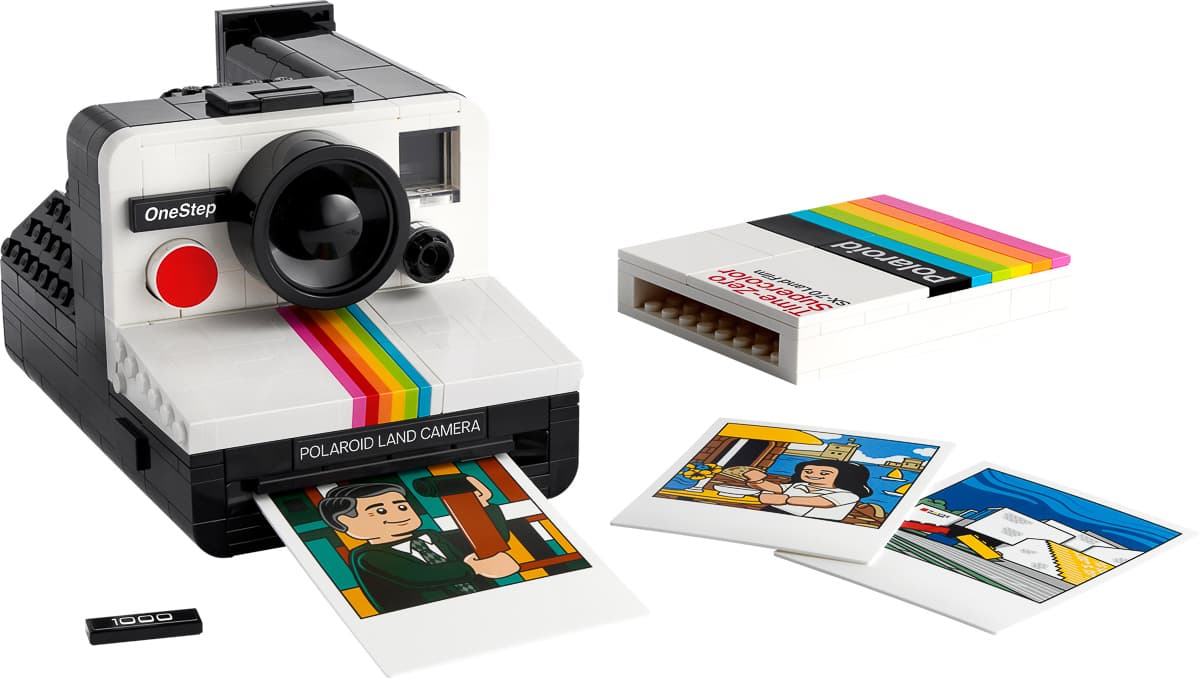 LEGO Ideas Фотоапарат Polaroid OneStep SX-70 21345 — фото 8