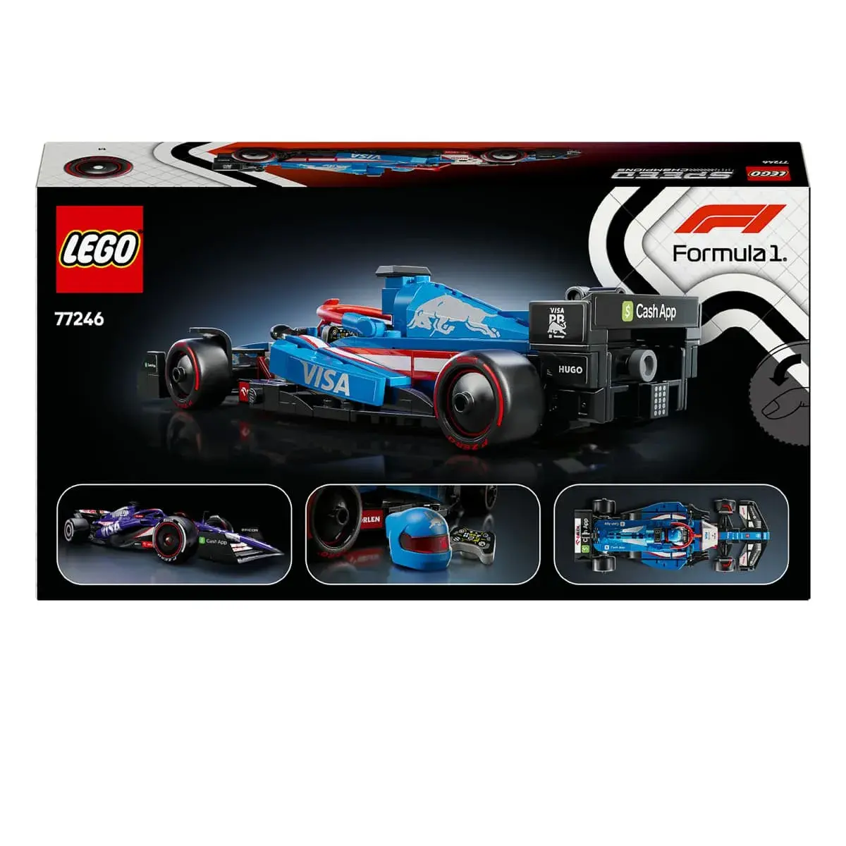 LEGO Speed ​​Champions Автомобіль для перегонів F1 Visa Cash RB VCARB 01 77246 — фото 3