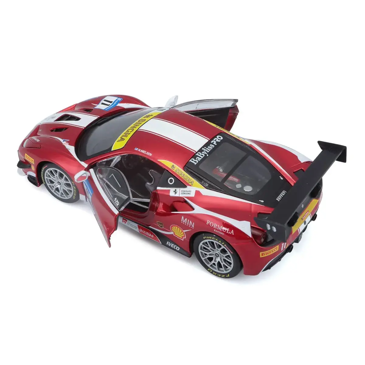 Авто-конструктор Bburago Ferrari 488 Challenge 31 ел, 18-26586 — фото 7
