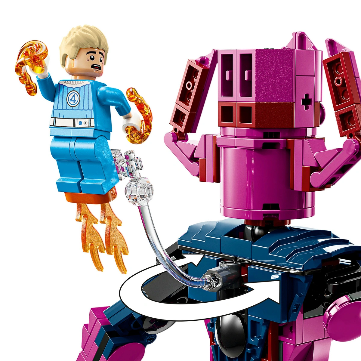 LEGO Marvel Фантастична четвірка проти Ґалактуса: фігурка для складання 76316 — фото 13