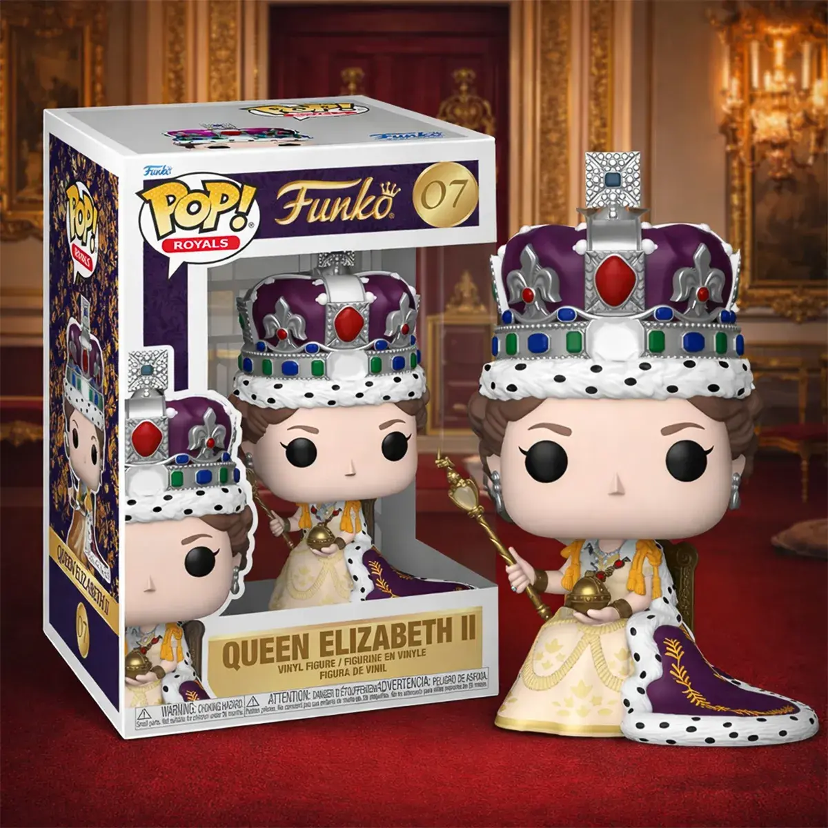 Фігурка Funko Pop! Коронація королеви Єлизавети II (91873) — фото 3
