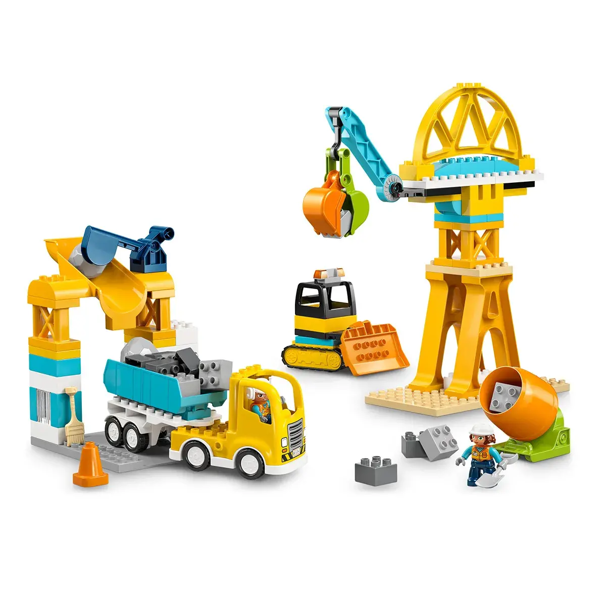 LEGO DUPLO Town 3-в-1 Будівельний майданчик і техніка 10476 — фото 4