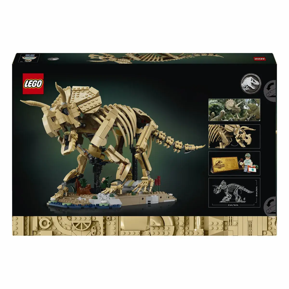 LEGO Jurassic World Скамʼянілості динозаврів: трицератопс 77985 — фото 9