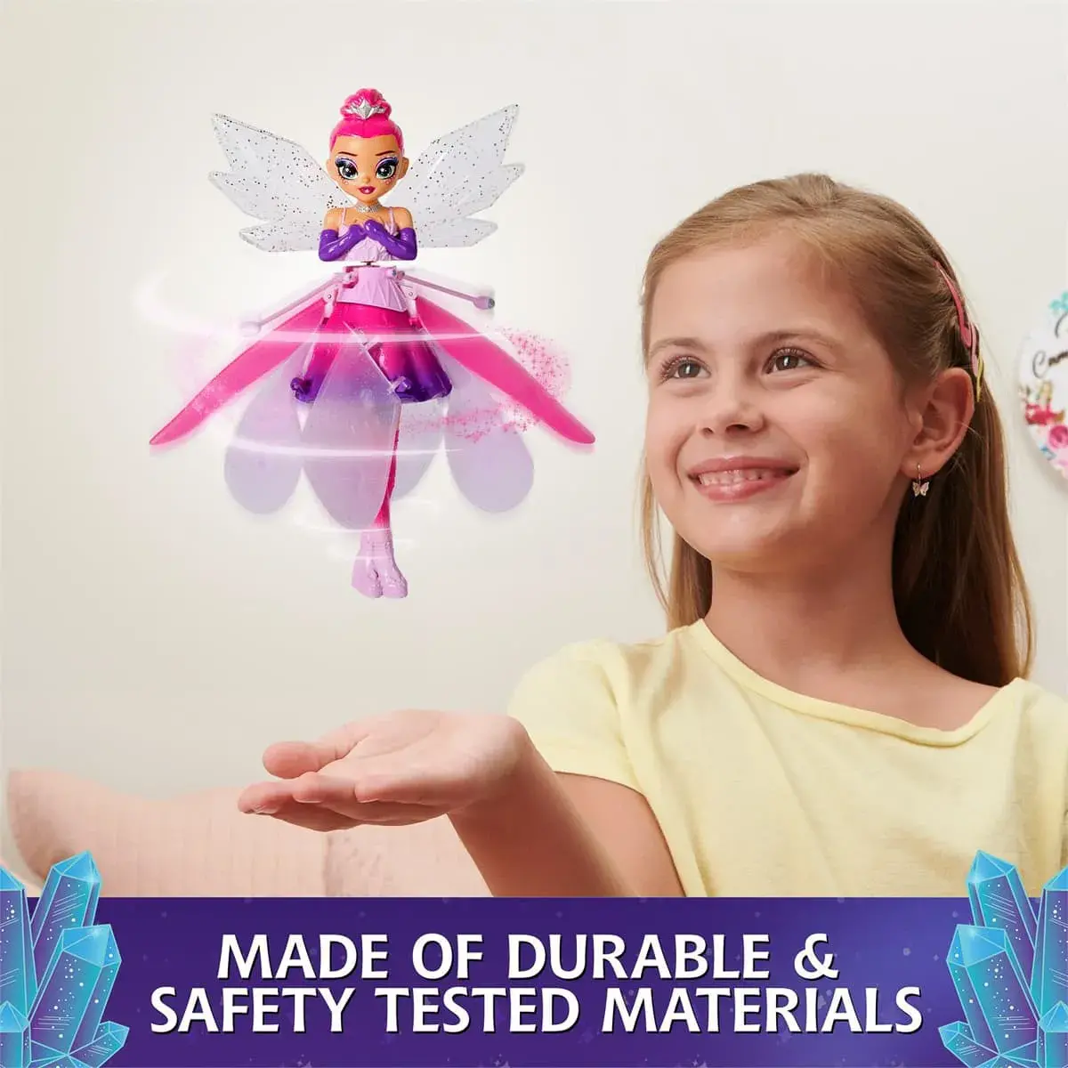 Лялька Hatchimals Crystal Flyers Літаюча казкова фея, SM30200 — фото 6