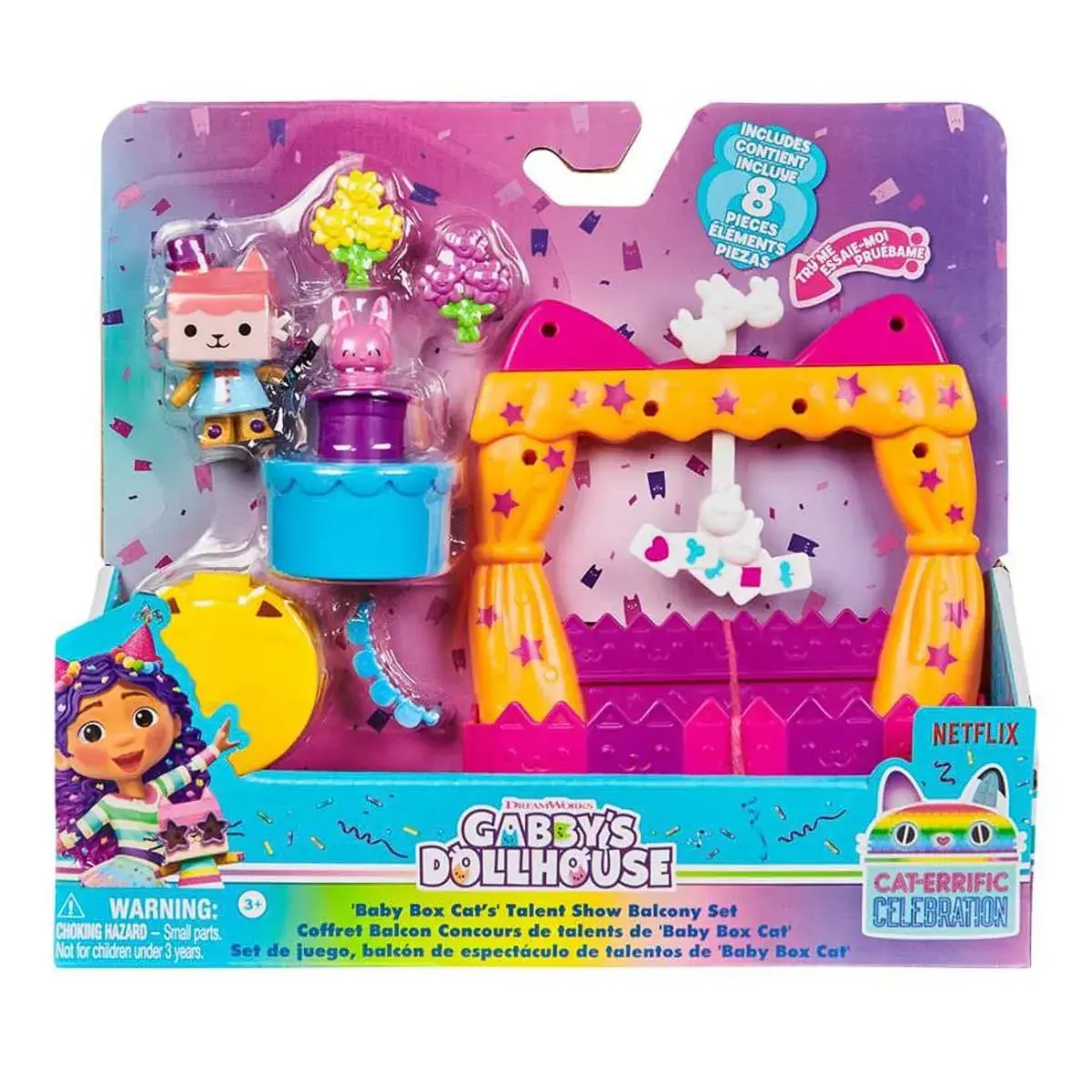 Набір Gabby's Dollhouse Балкон Доці-Бокс, SM36259/6071358