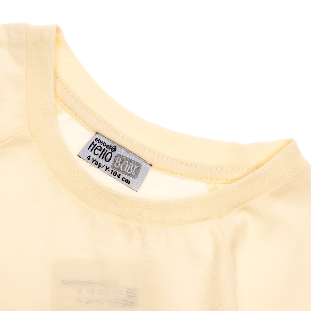 Комплект Hello Baby Футболка Шорти 23YHLBETKM160-01 Milk/Brown — фото 4