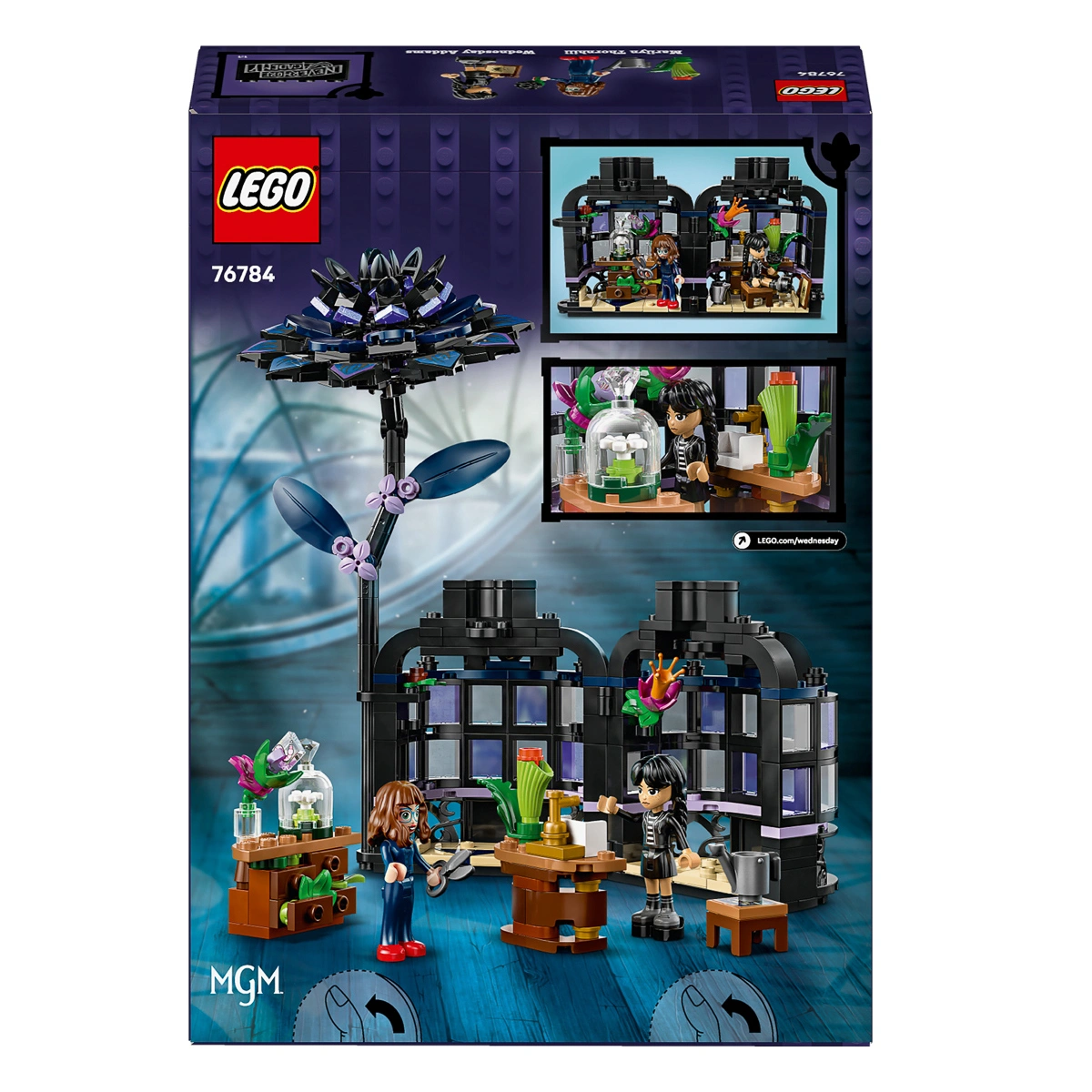 LEGO Wednesday Квітка чорної жоржини 76784 — фото 8