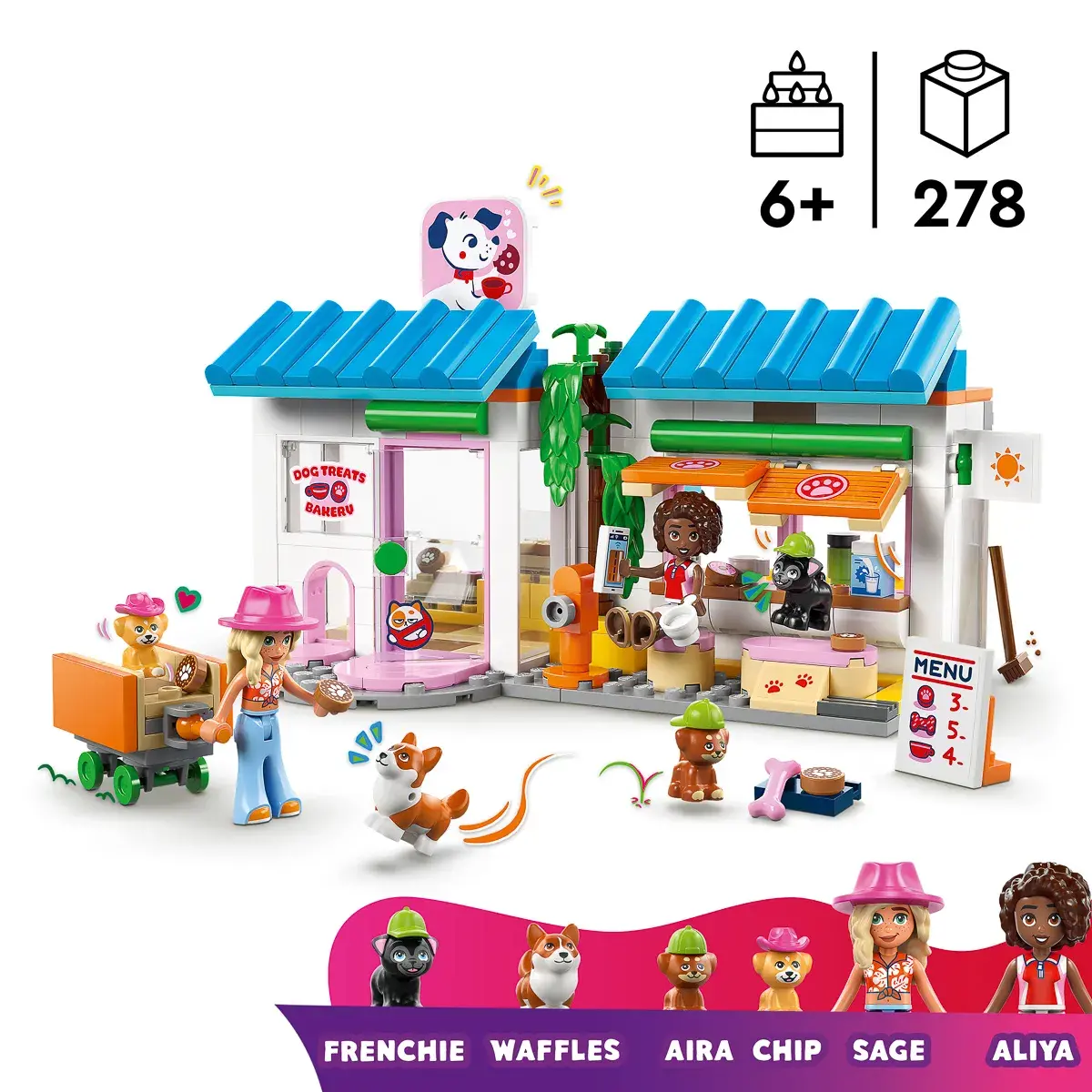 LEGO Friends Пекарня собачих ласощів 42677 — фото 19