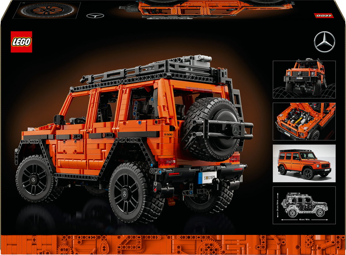 LEGO Technic Mercedes-Benz G 500 Professional Line 42177 — фото 9