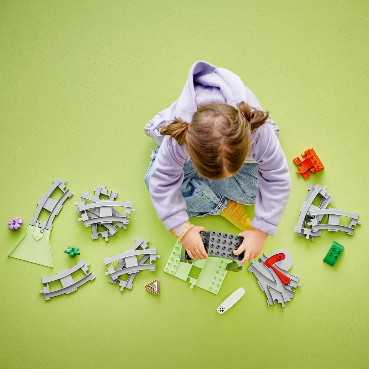 LEGO DUPLO Додатковий набір. Залізничний тунель і колії 10425 — фото 5