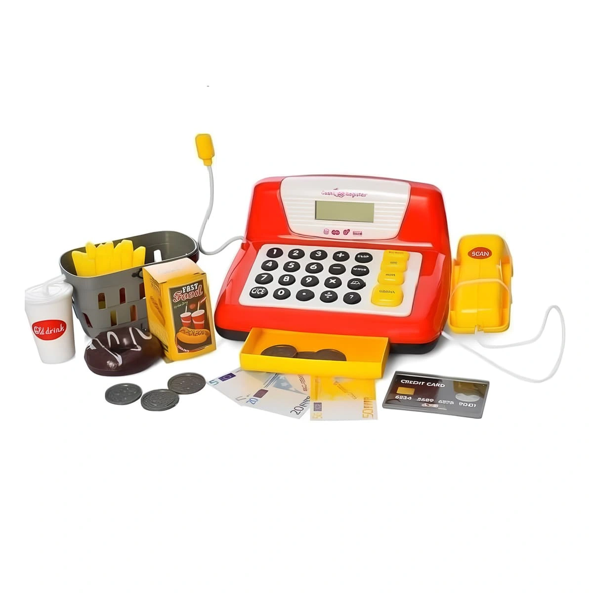 Касовий апарат Limo toy Магазинчик Red, 7016-1UA