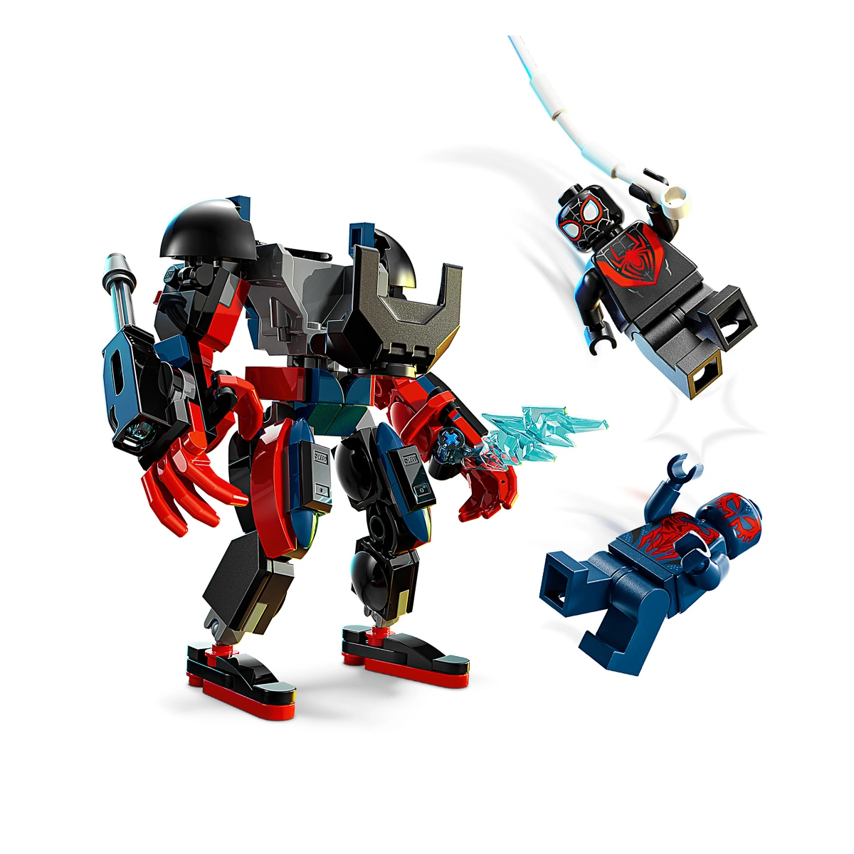 LEGO Super Heroes Marvel Робот Майлза Моралеза vs. Людина-павук 2099 76337 — фото 18