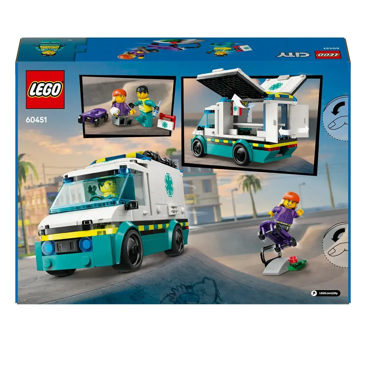 LEGO City Швидка допомога 60451 — фото 9