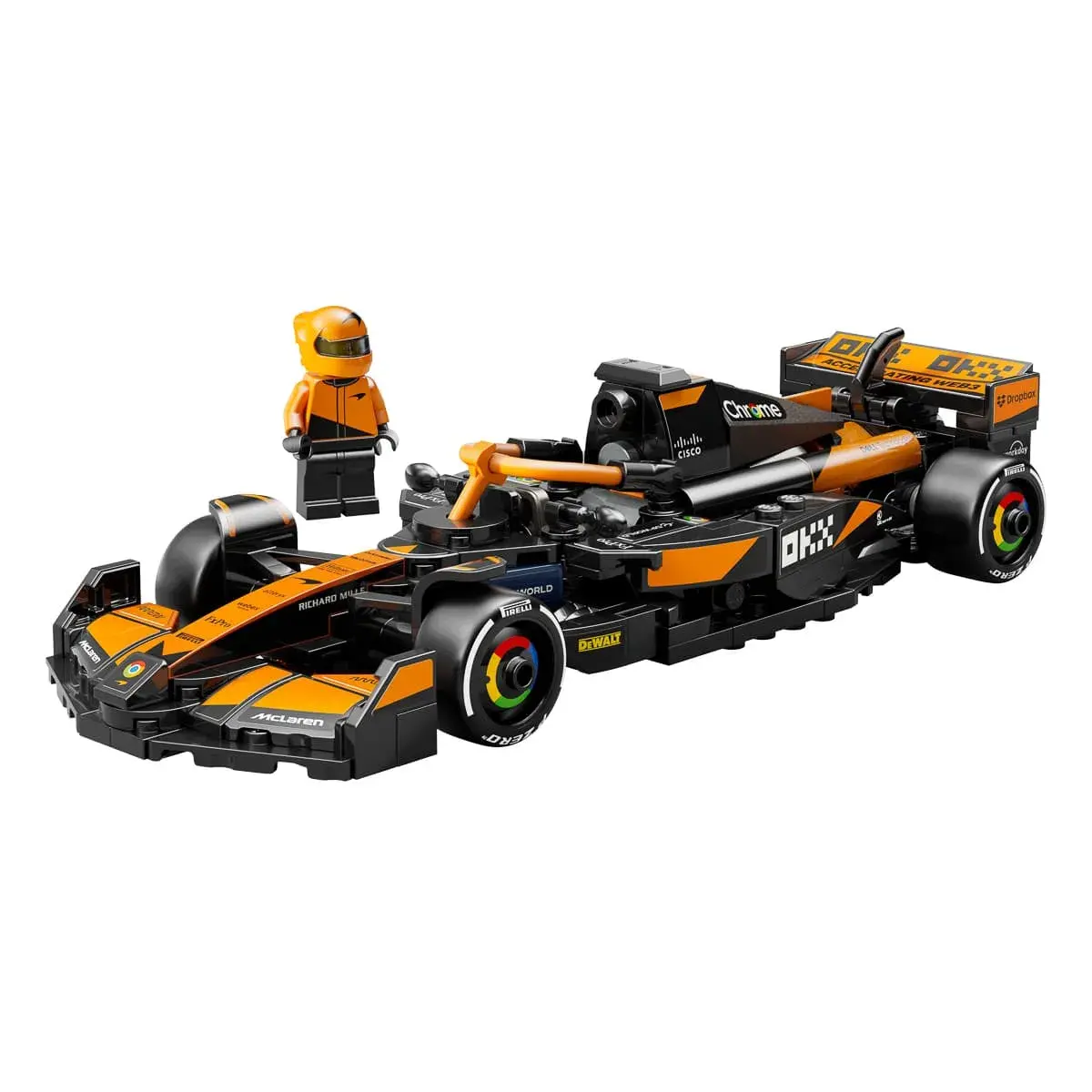 LEGO Speed ​​Champions Автомобіль для перегонів McLaren F1 Team MCL38 77251 — фото 7