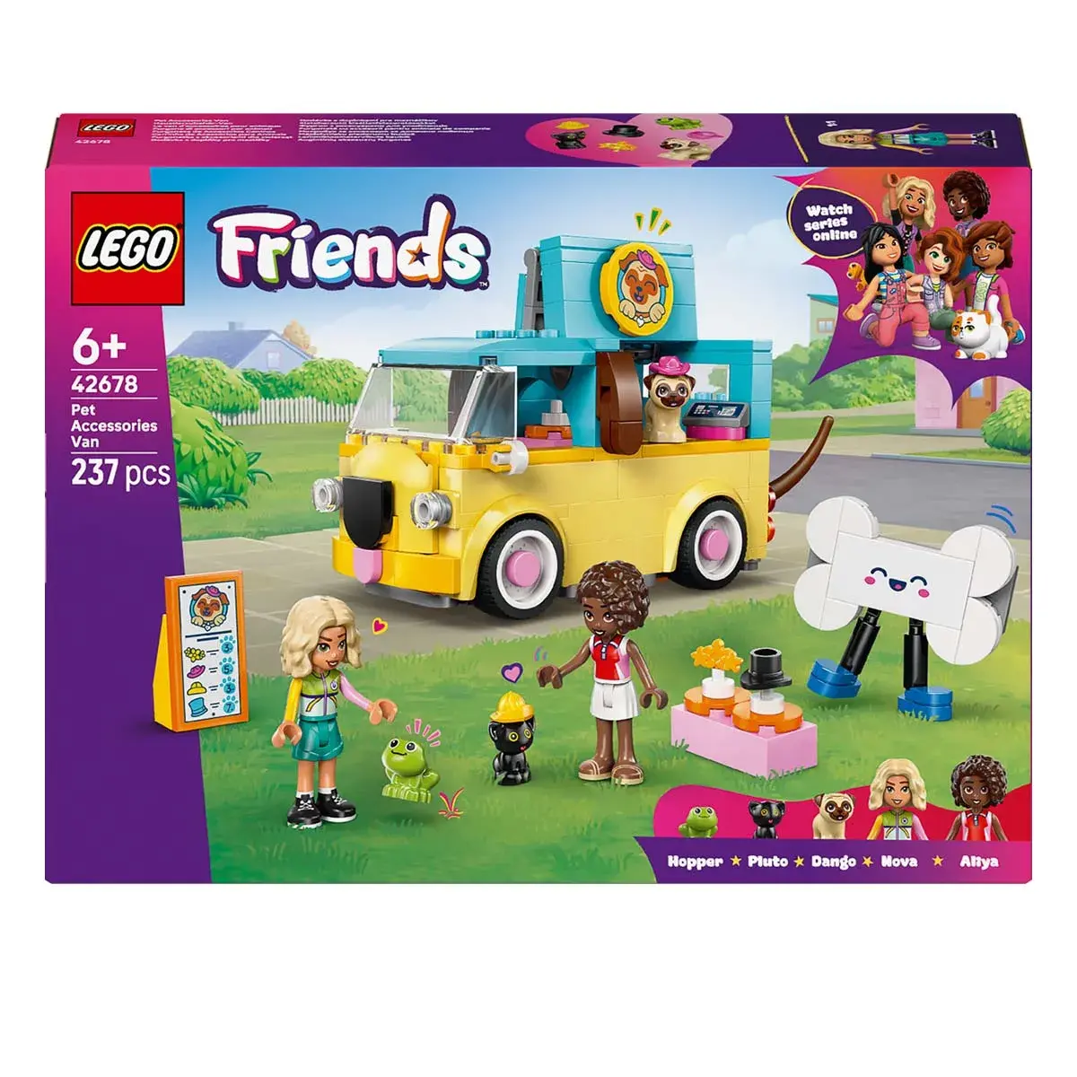 LEGO Friends Фургон з аксесуарами для улюбленців 42678