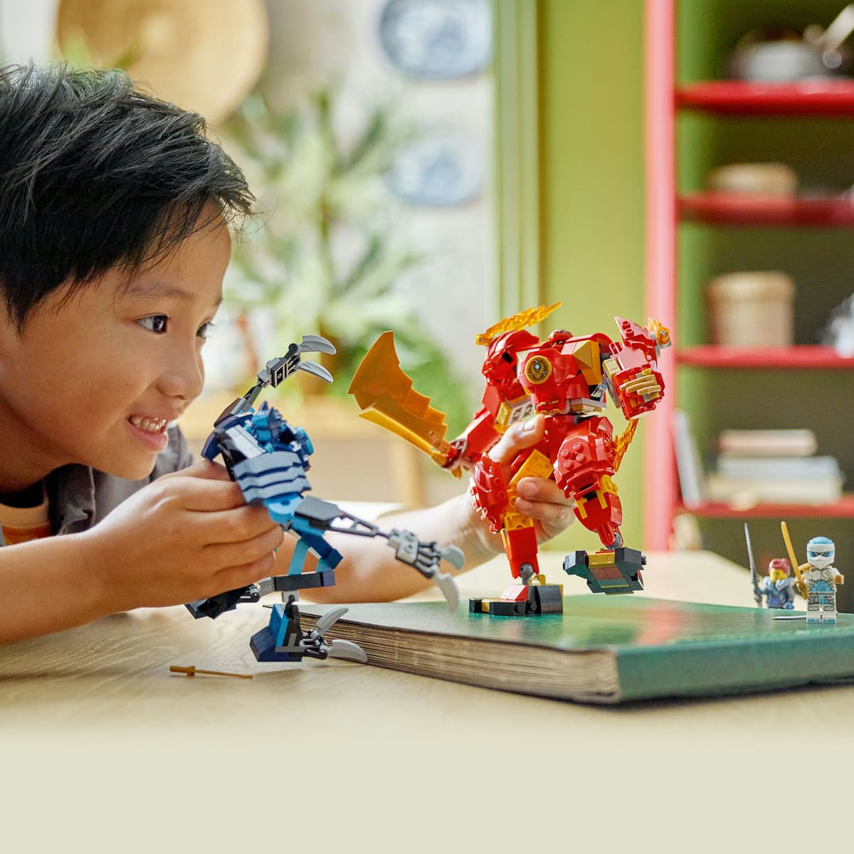 LEGO NINJAGO Робот вогняної стихії Кая 71808 — фото 2