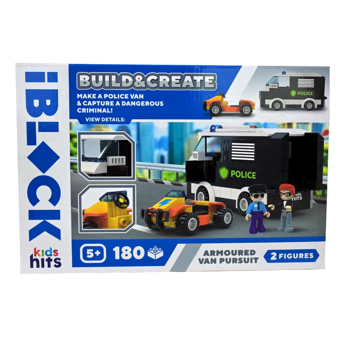 Конструктор Kids Hits IBlock Junior Броньований фургон 180 ел, KH41/003/3 — фото 2