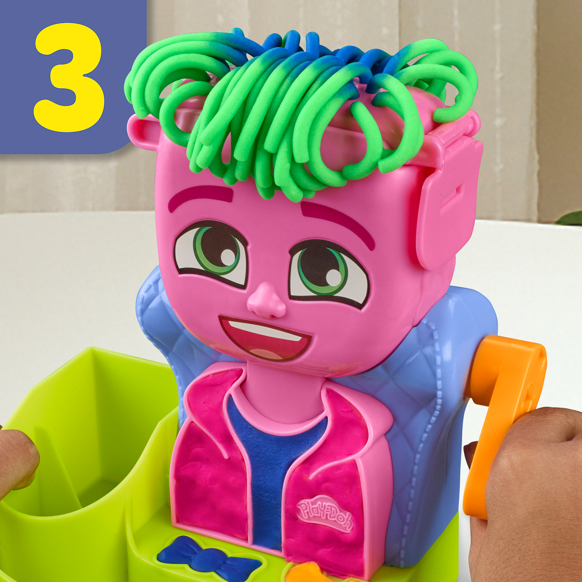 Набір для творчості із пластиліну Play-Doh Зачіски, F8807 — фото 6