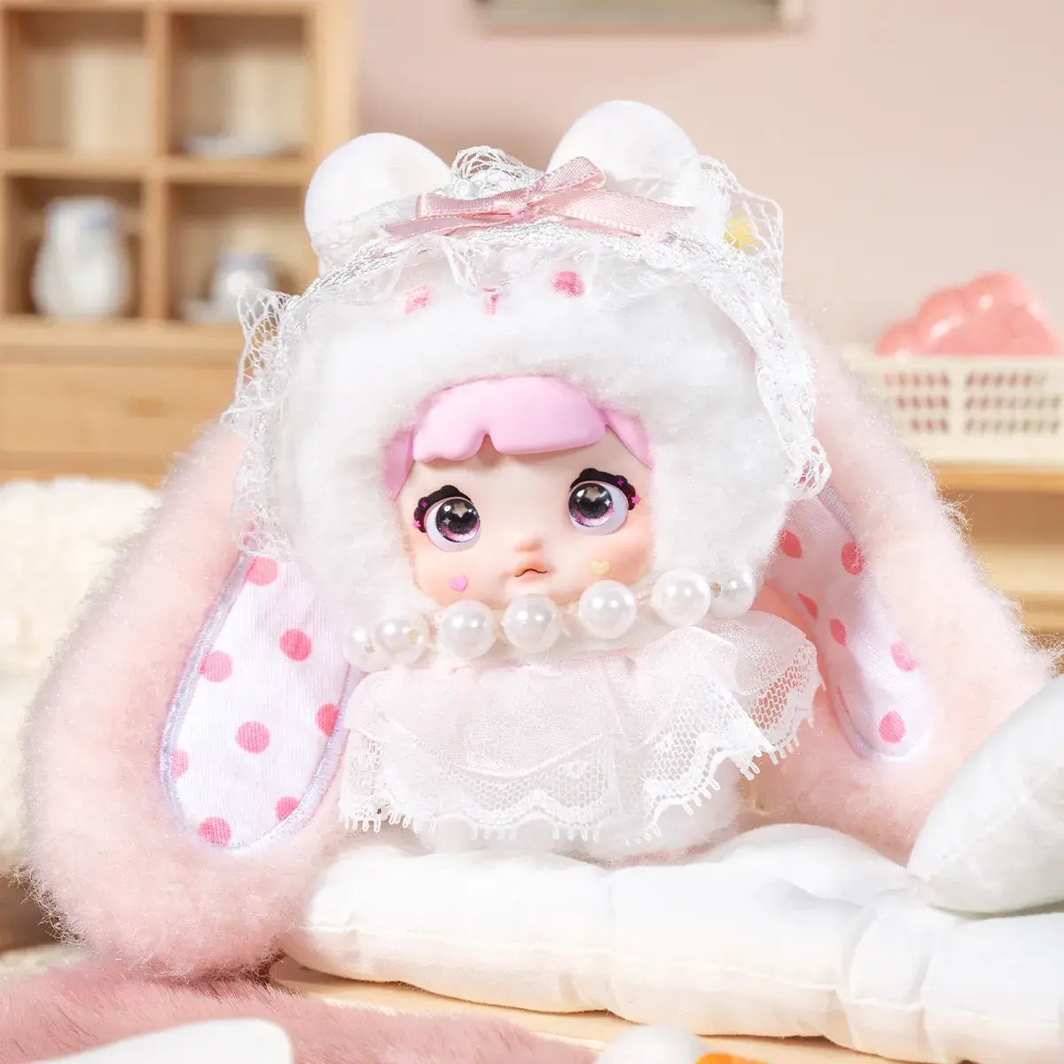 М'яка іграшка-брелок-сюрприз POP TOP Hi TOY серії Nommi Зайчата (HC023) — фото 12