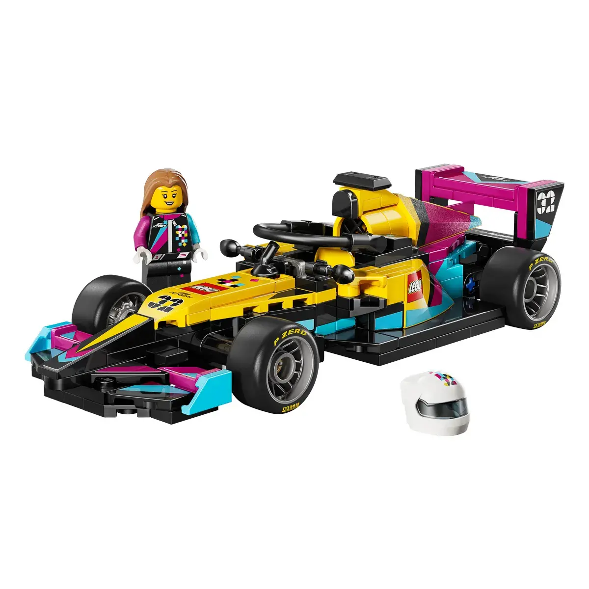 LEGO Speed Champions Гоночний автомобіль F1 ACADEMY LEGO 77258 — фото 10