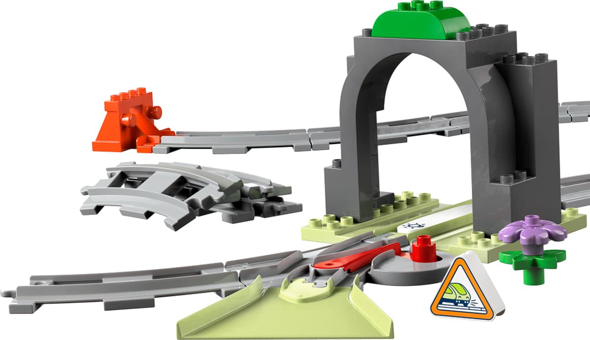 LEGO DUPLO Додатковий набір. Залізничний тунель і колії 10425 — фото 8