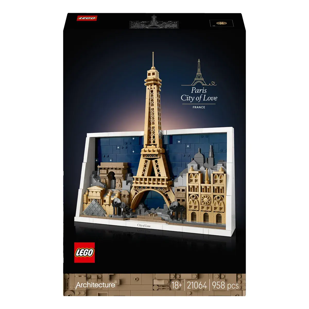 LEGO Architecture Париж — місто кохання 21064