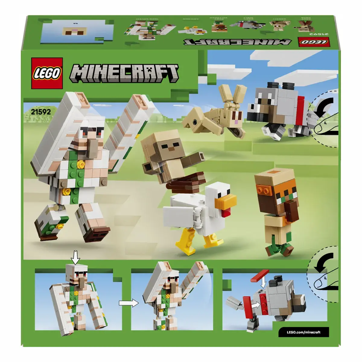 LEGO Minecraft Курячий Жокей: атака в пустелі 21592 — фото 9