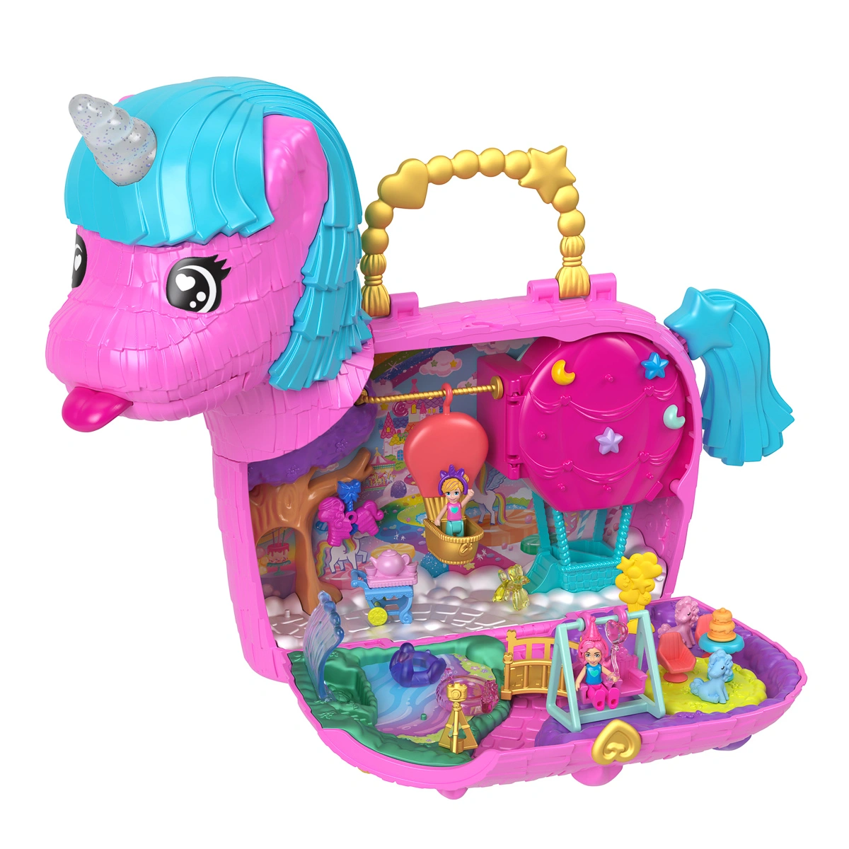 Набір Polly Pocket Святкова вечірка єдинорогів
