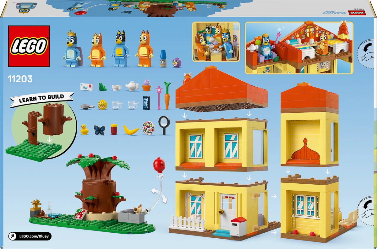 LEGO Bluey Родинний дім Блуї 11203 — фото 20