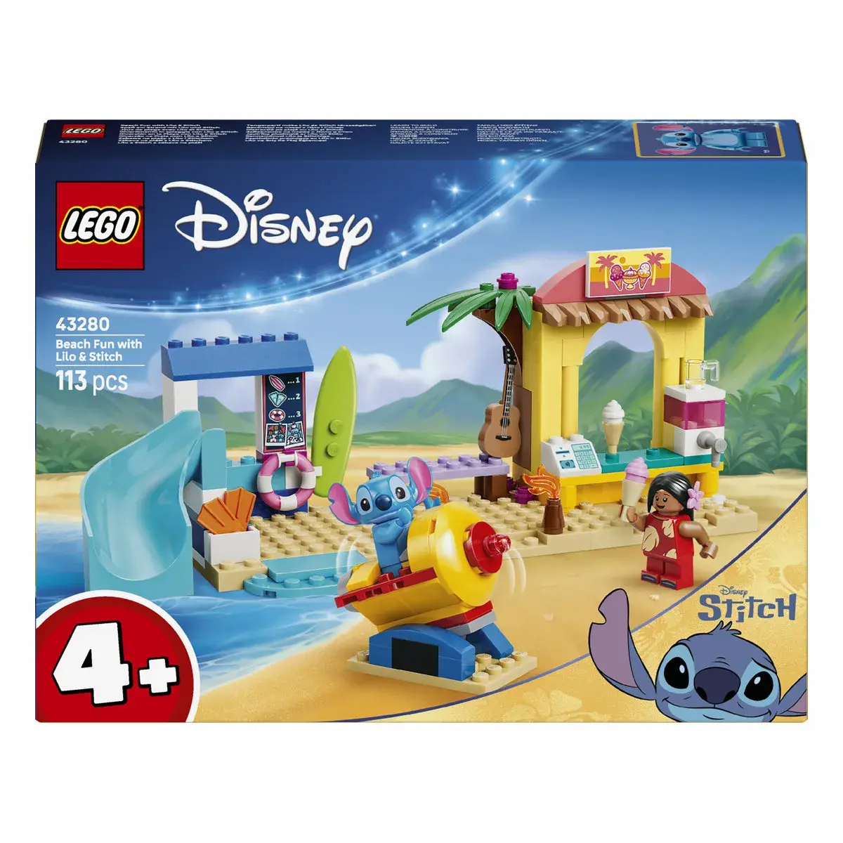 LEGO Disney Веселощі на пляжі з Ліло і Стічем 43280