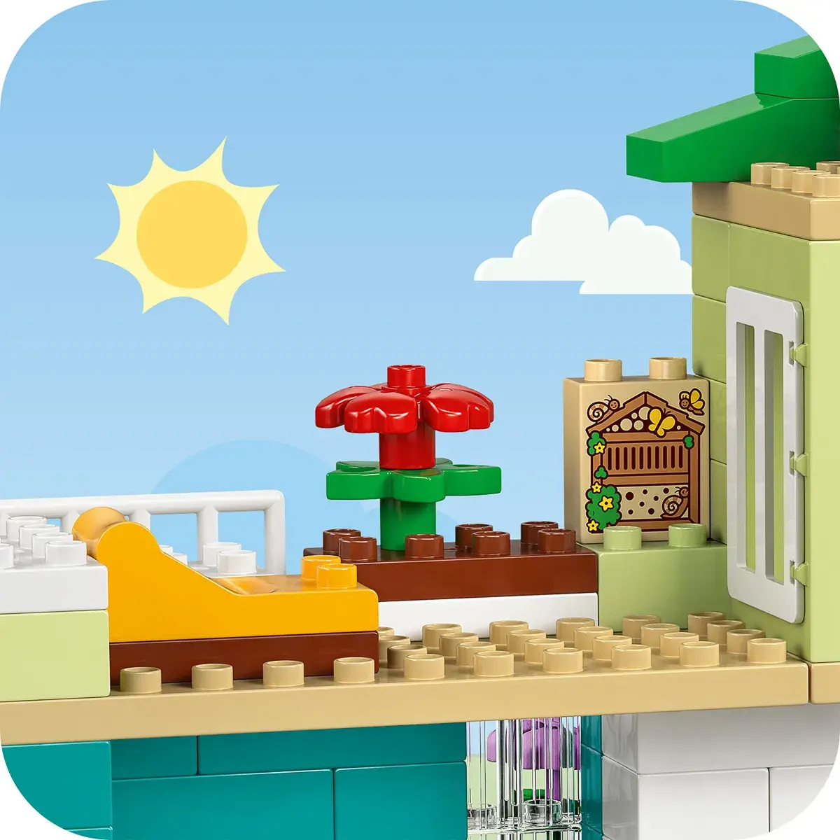 LEGO DUPLO Town 3-в-1 Сучасний родинний будинок із фігурками 10470 — фото 11