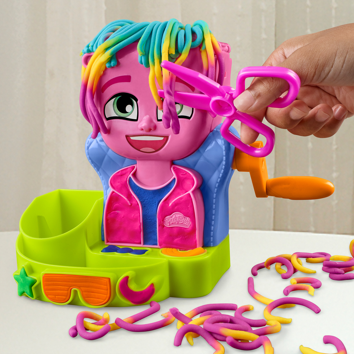 Набір для творчості із пластиліну Play-Doh Зачіски, F8807 — фото 8