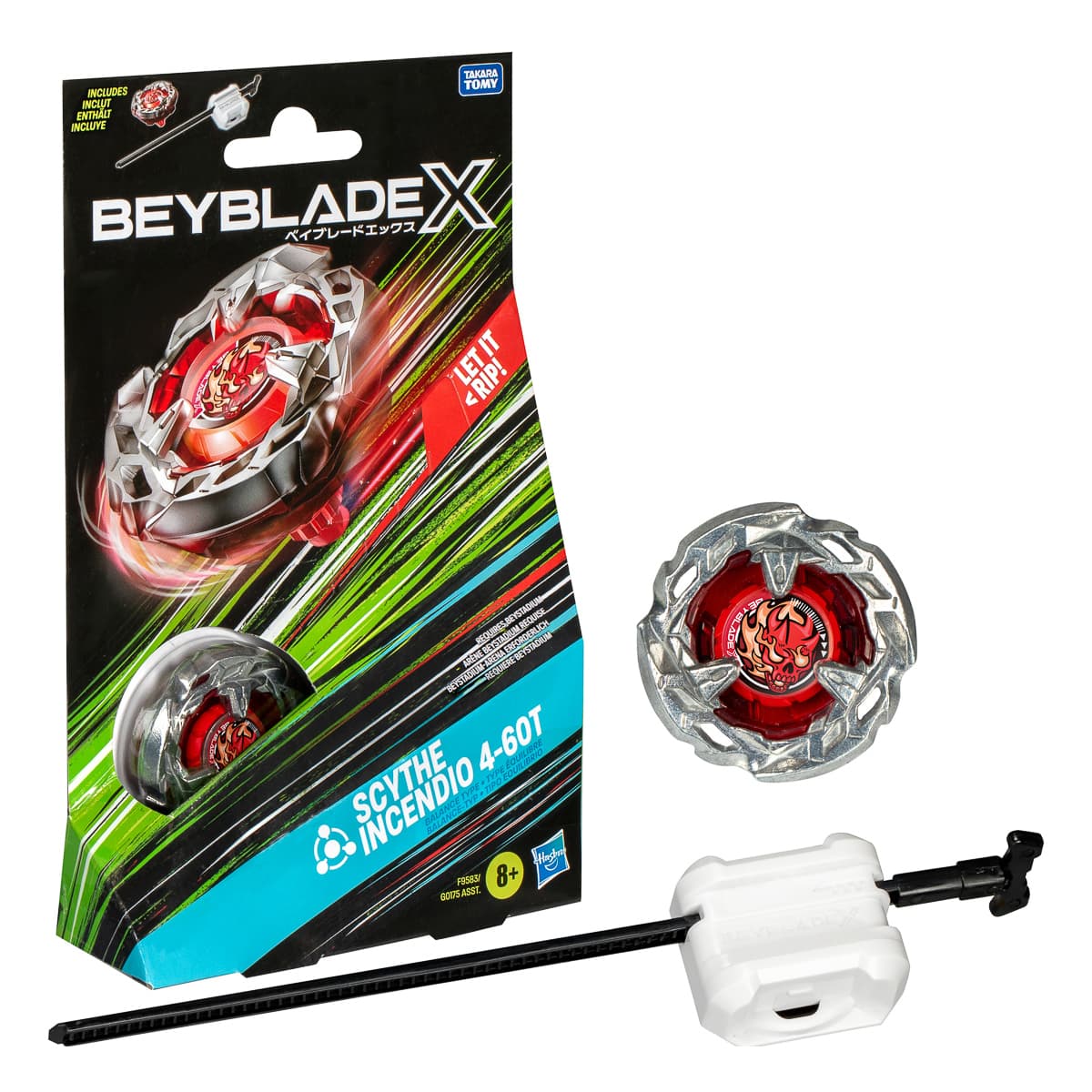 Набір Beyblade X Scythe Incendio з пусковим механізмом, G0175 — фото 4