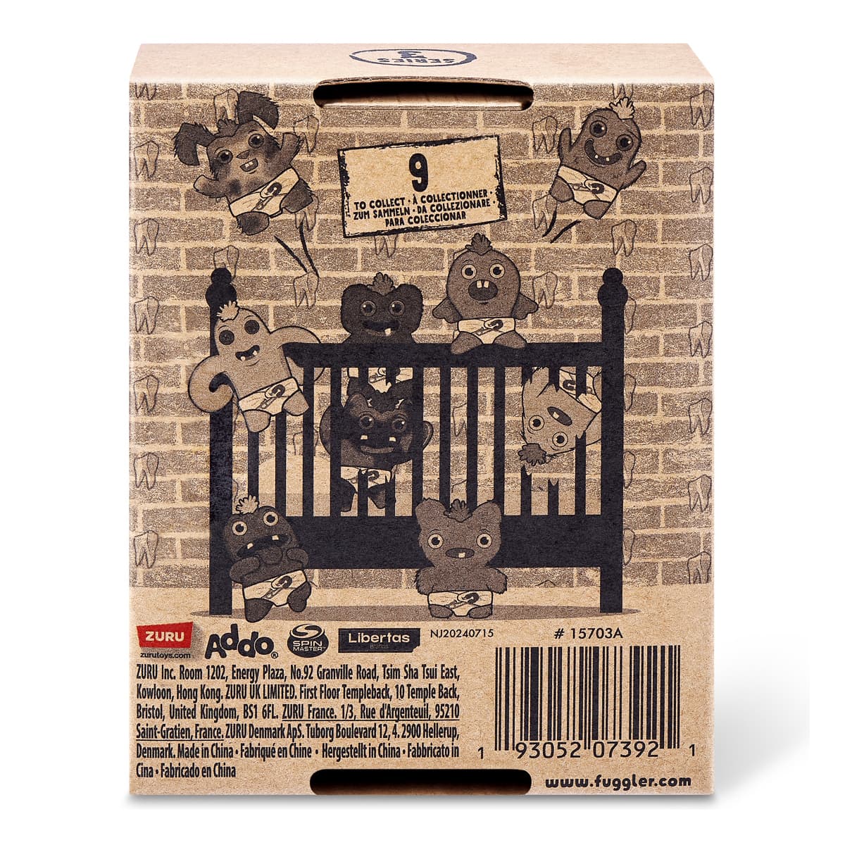 М'яка іграшка Fuggler Скажений кролик-малюк 10 см, 15703A — фото 3