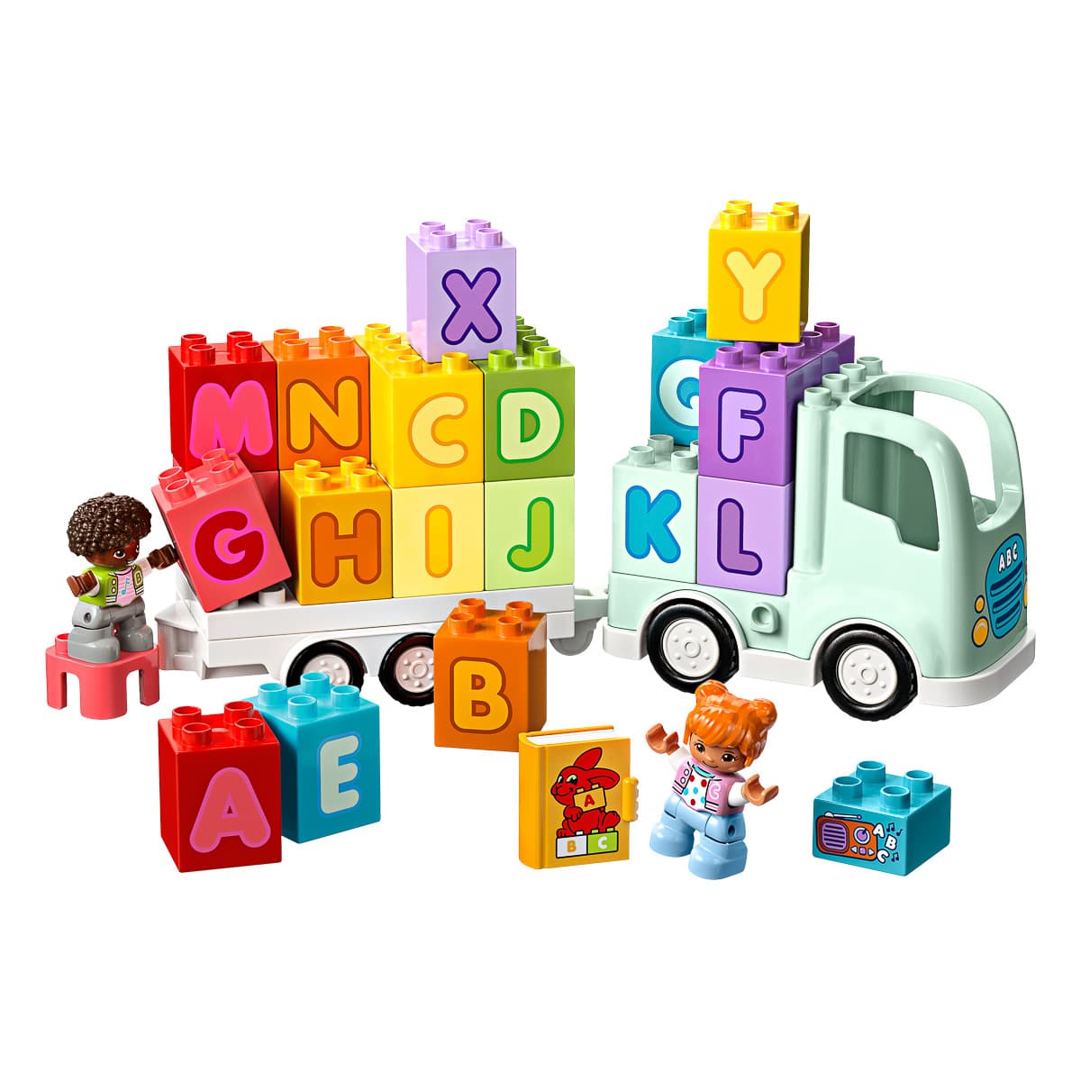 LEGO DUPLO Вантажівка з абеткою 10421 — фото 8