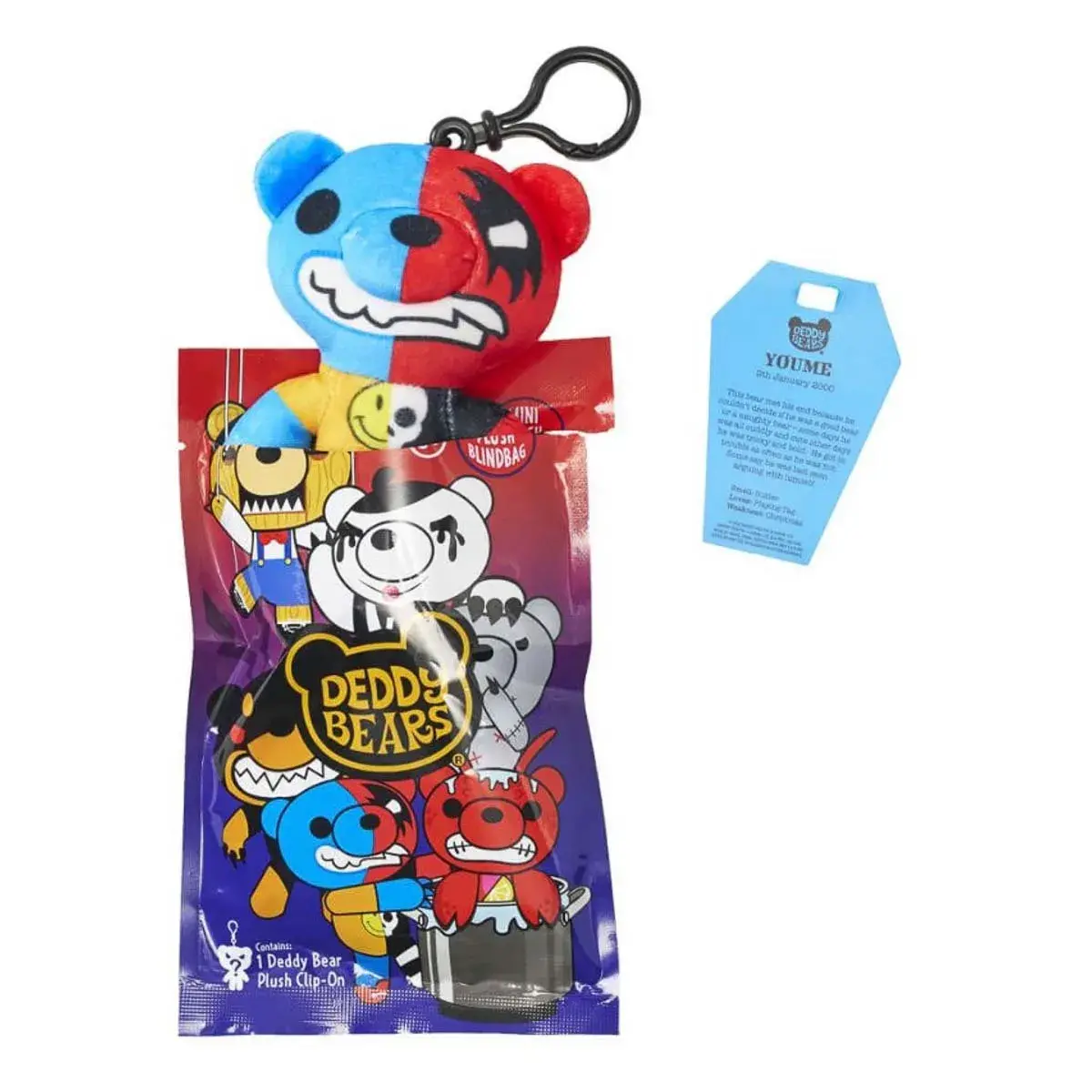 Іграшка-сюрприз із кліпсою Deddy Bears Mini Plush Серія 4 (DB418PQ) — фото 4