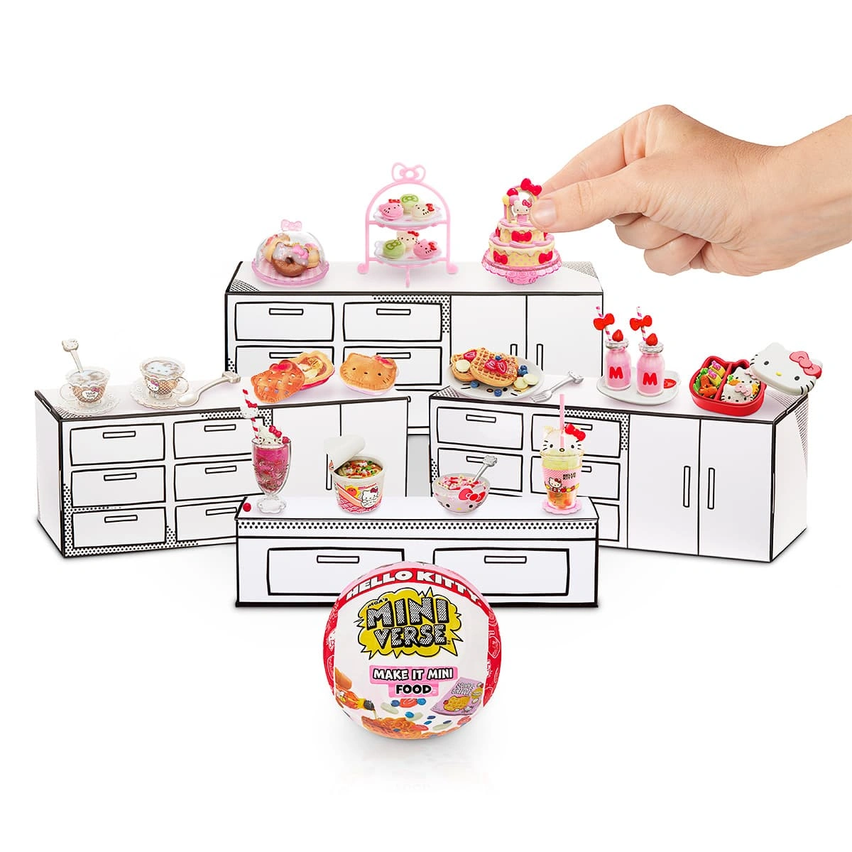 Набір-сюрприз MGA's Miniverse Sanrio S1 Створи смаколики в стилі Хеллоу Кітті — фото 8