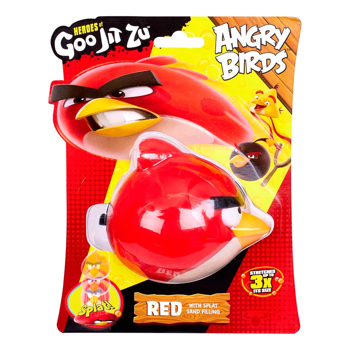 Іграшка-тягучка GooJitZu Angry birds Птах Ред, 123991 — фото 2