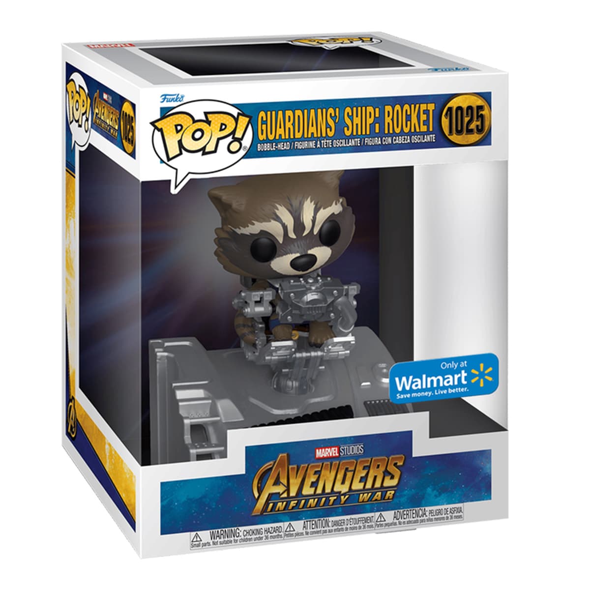 Фігурка Funko Pop серії Gotg Ракета на кораблі, 63211