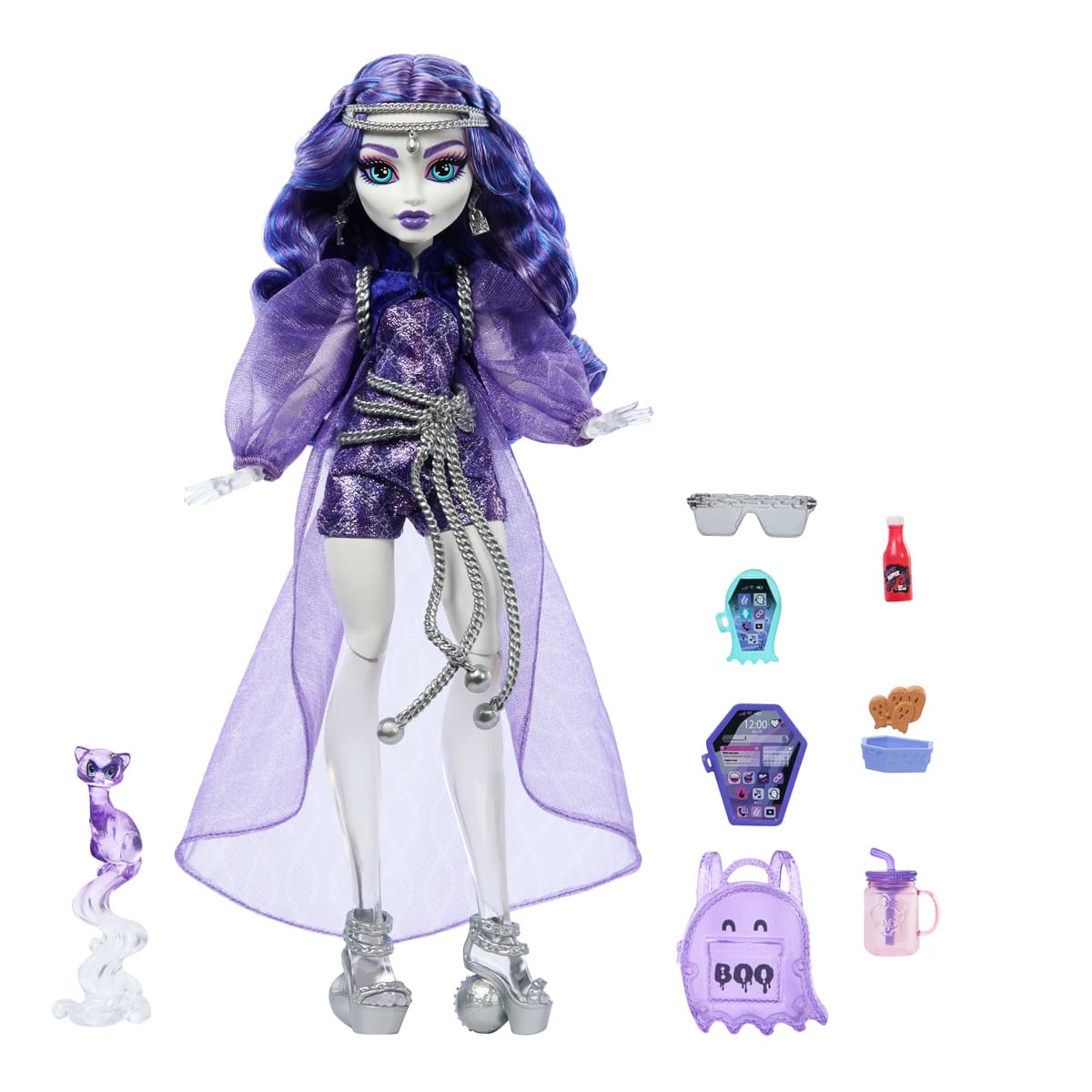 Лялька Monster High Монстро-класика Спектра Вондергейст, HXH77