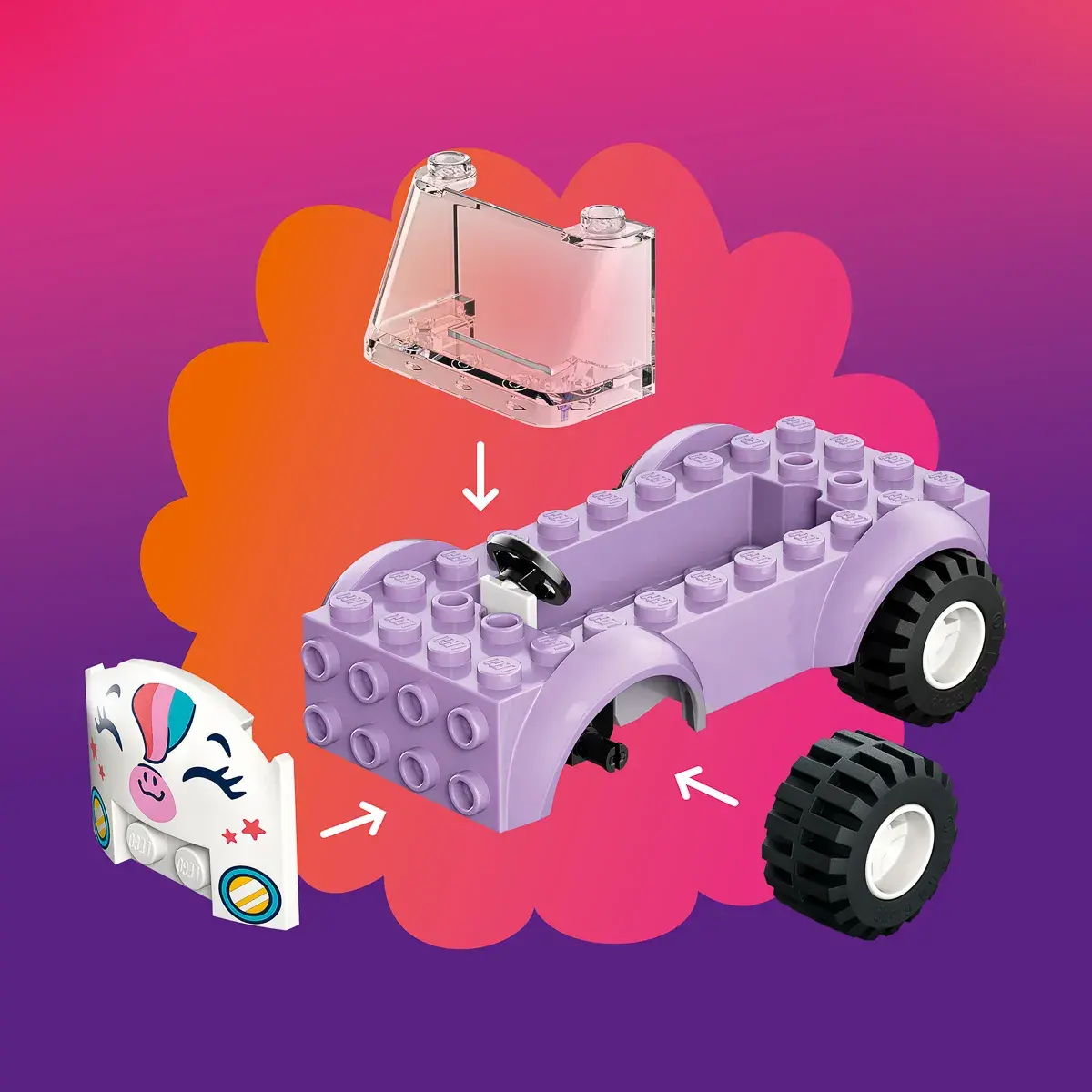 LEGO Friends Автомобіль для доставки тортів з єдинорогами 42675 — фото 12